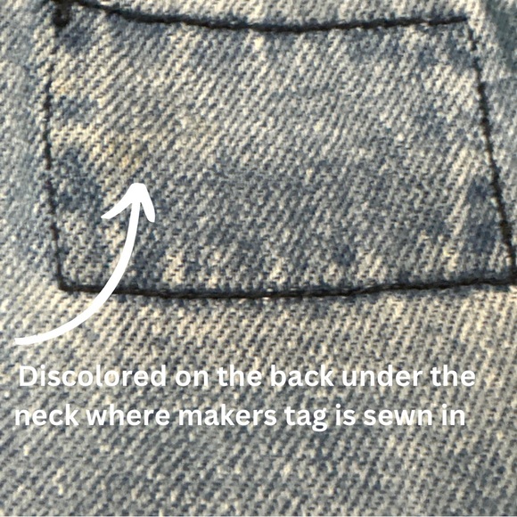 Solutions Embroidered U.S.A. with Stars Patriotic Sleeveless Denim Vest - Picture 15 of 17